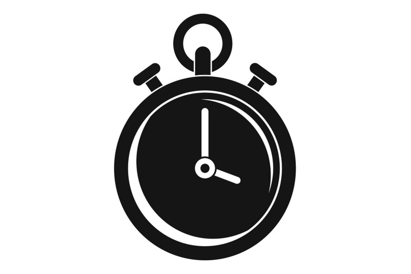 contraceptive-stopwatch-icon-simple-style