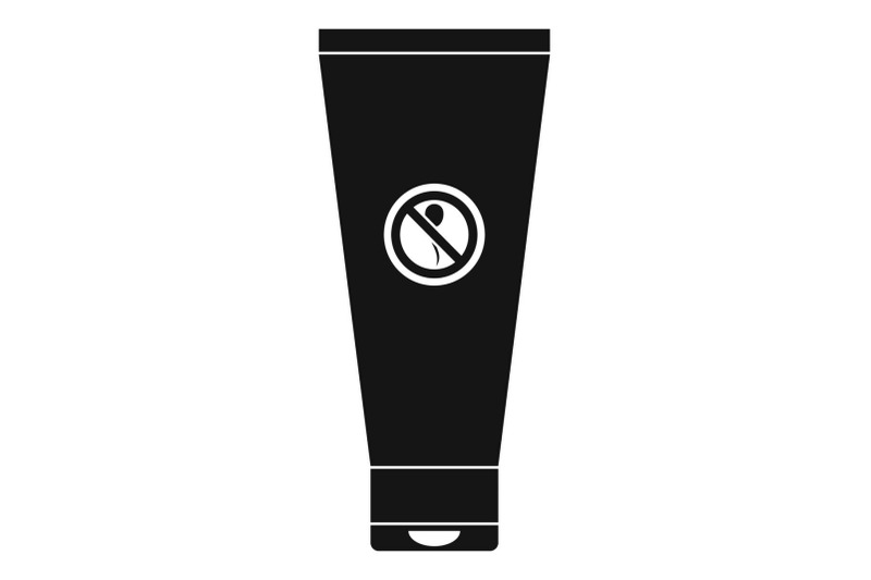 spermicide-tube-icon-simple-style