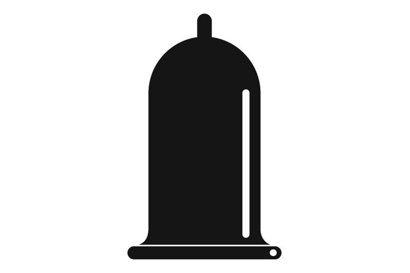 open-condom-icon-simple-style