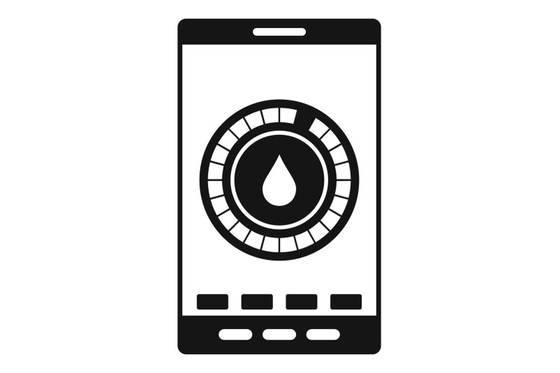 menstrual-mobile-icon-simple-style