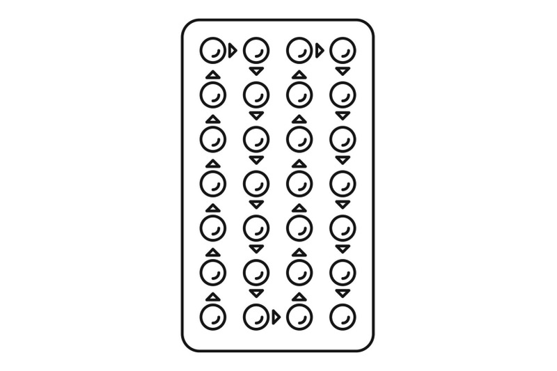 contraceptive-pills-icon-outline-style