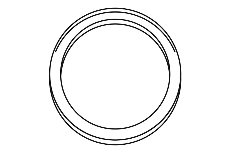 hormonal-ring-icon-outline-style