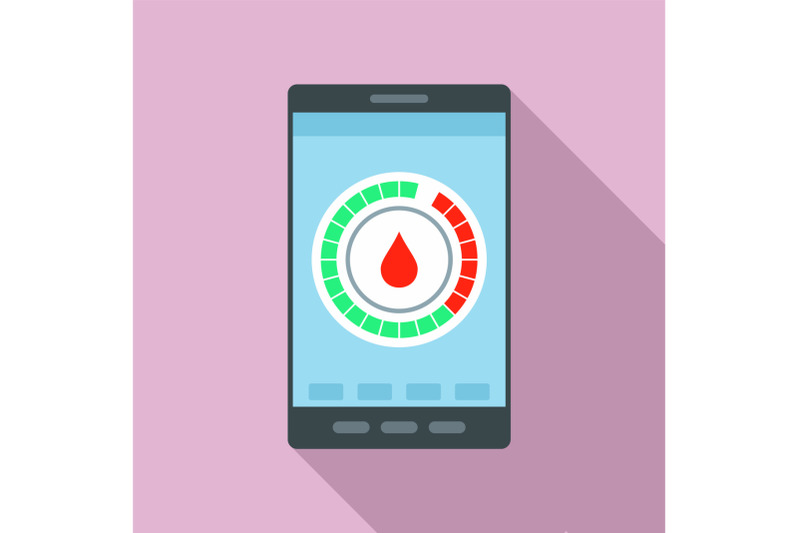 menstrual-mobile-calendar-icon-flat-style