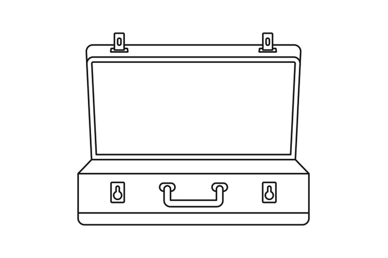 travel-case-icon-outline-style
