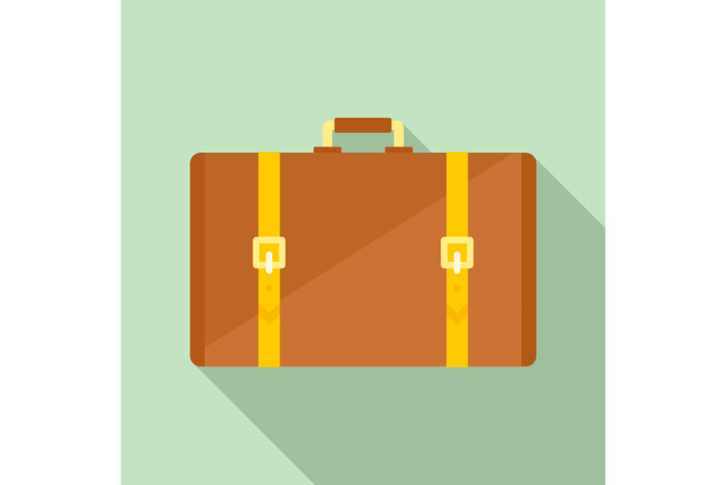 retro-suitcase-icon-flat-style