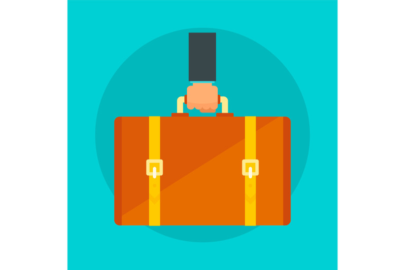 leather-suitcase-concept-background-flat-style