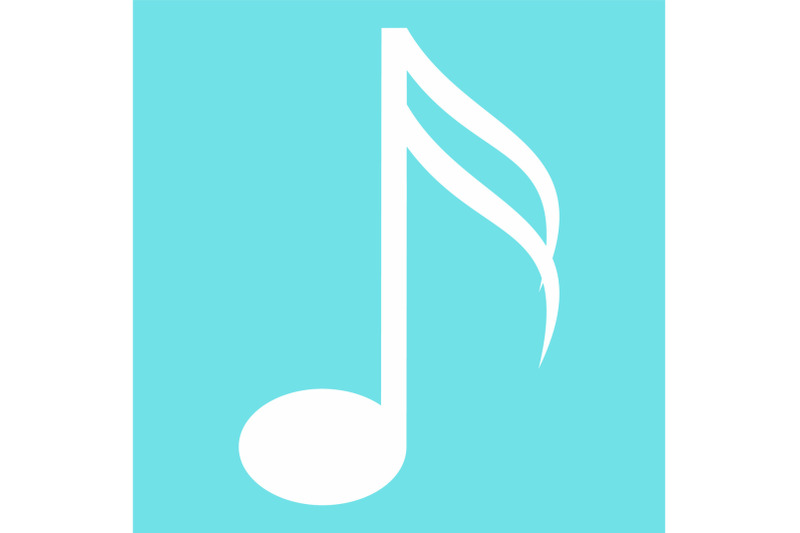 sixteenth-music-note-icon-flat-style