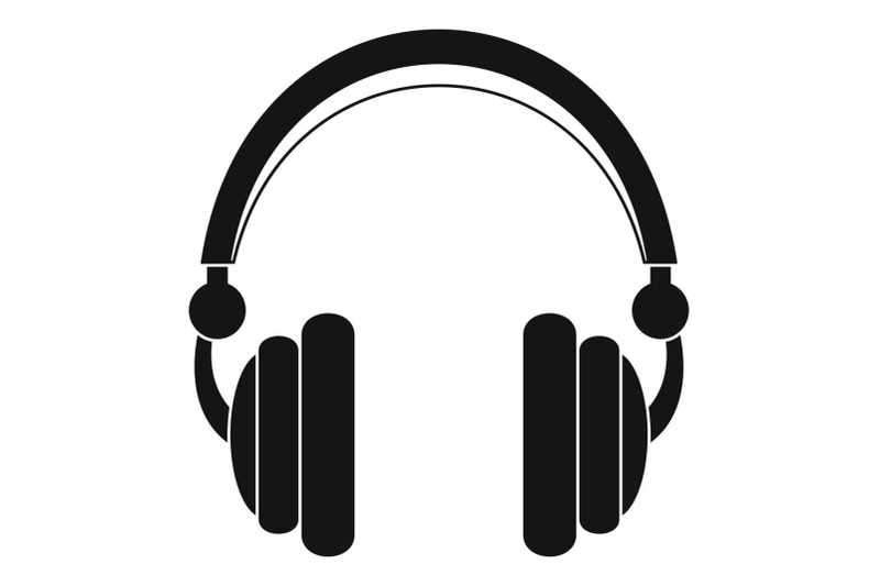 wired-headphones-icon-simple-style