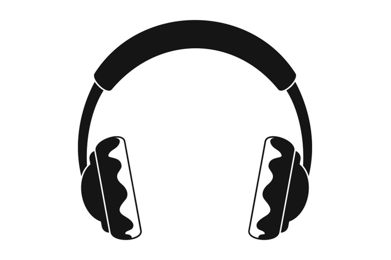 rock-headphones-icon-simple-style