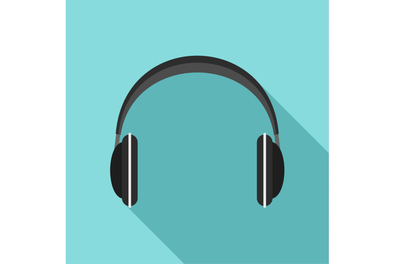 wireless-headphones-icon-flat-style