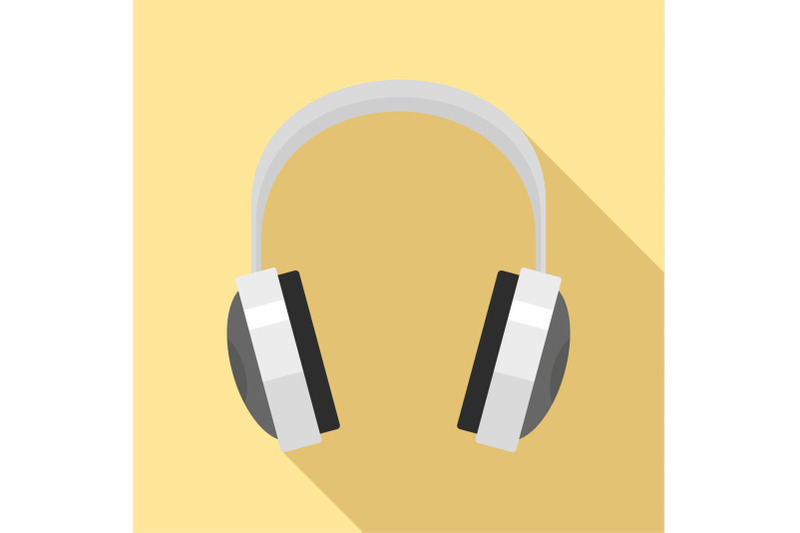 wired-headphones-icon-flat-style