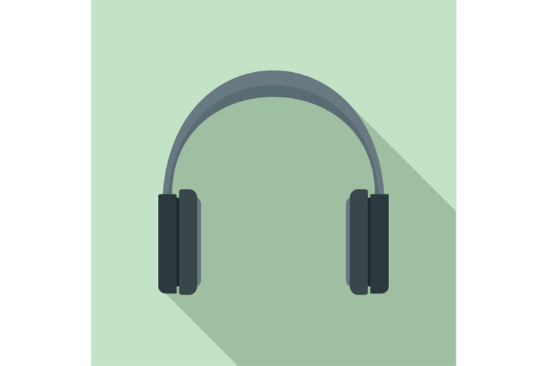 stereo-headphones-icon-flat-style