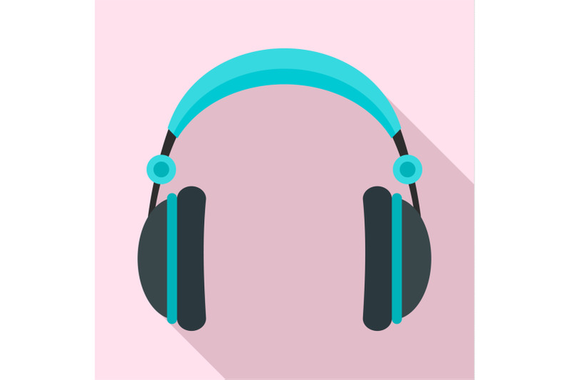 rock-headphones-icon-flat-style