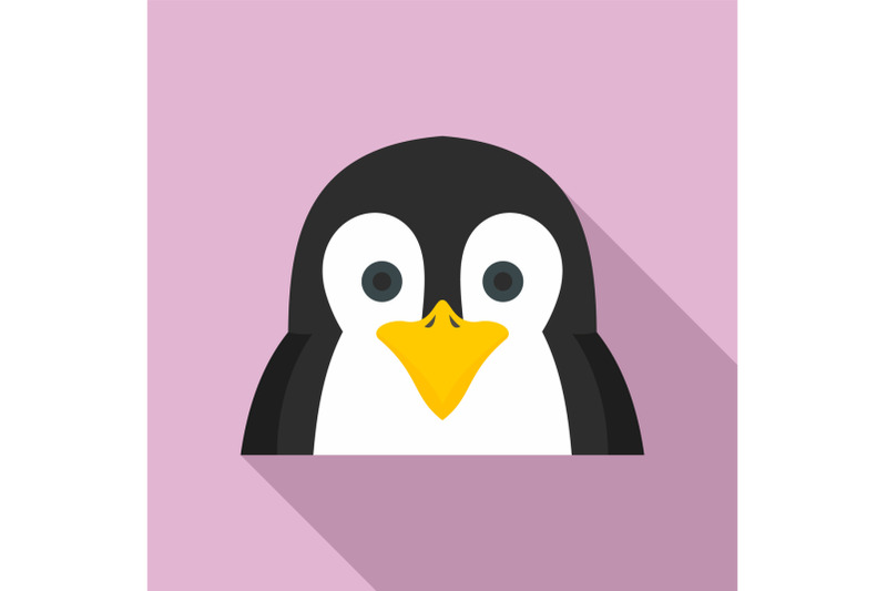 penguin-icon-flat-style