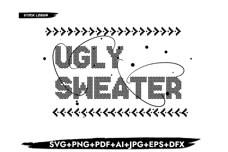 ugly-sweater-pattern-svg