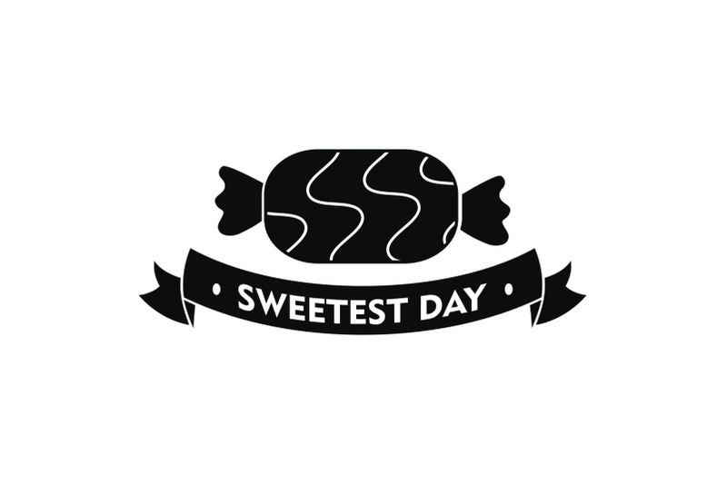 bonbon-candy-day-logo-simple-style
