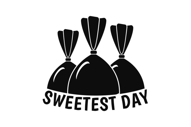 bonbon-sweet-day-logo-simple-style