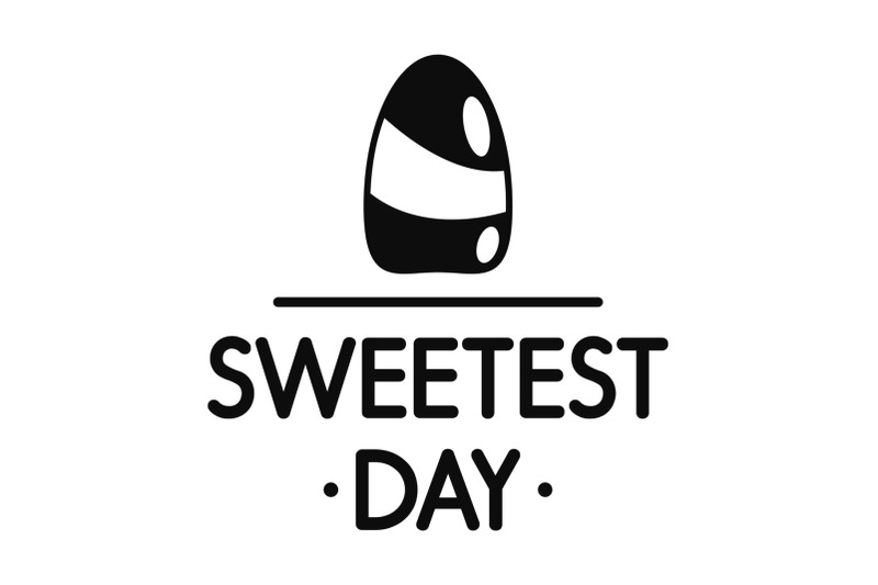 sweet-candy-day-logo-simple-style