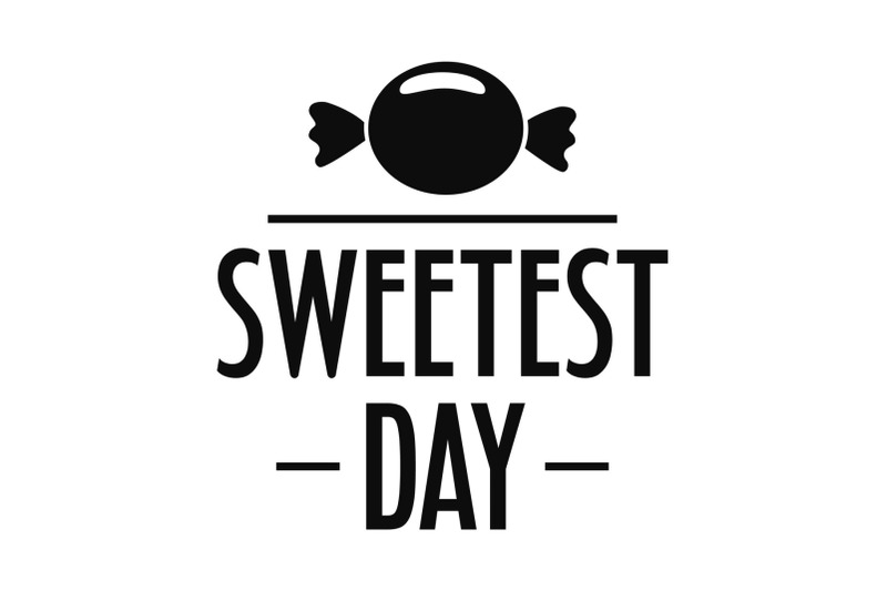 bonbon-candy-sweet-logo-simple-style