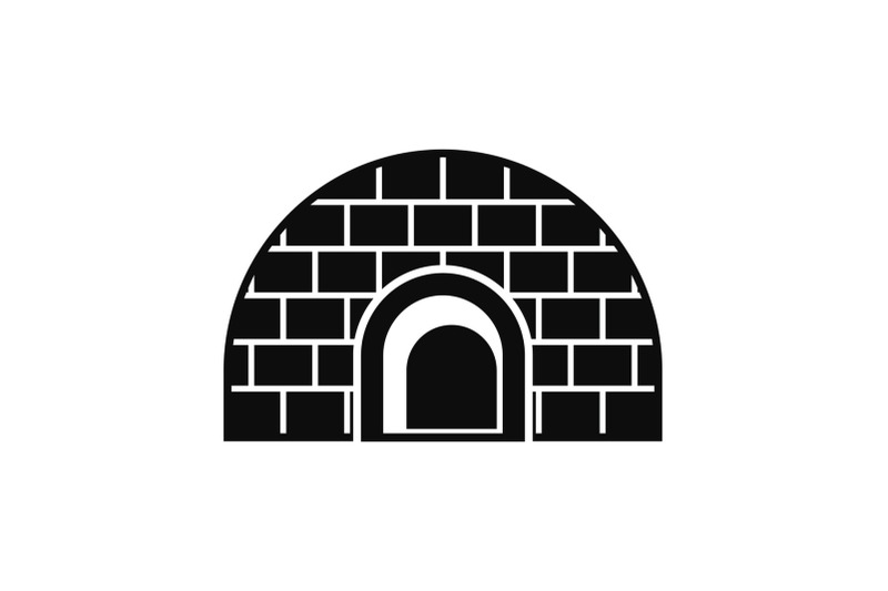 igloo-icon-simple-style