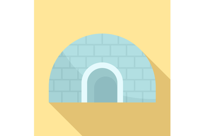 igloo-icon-flat-style
