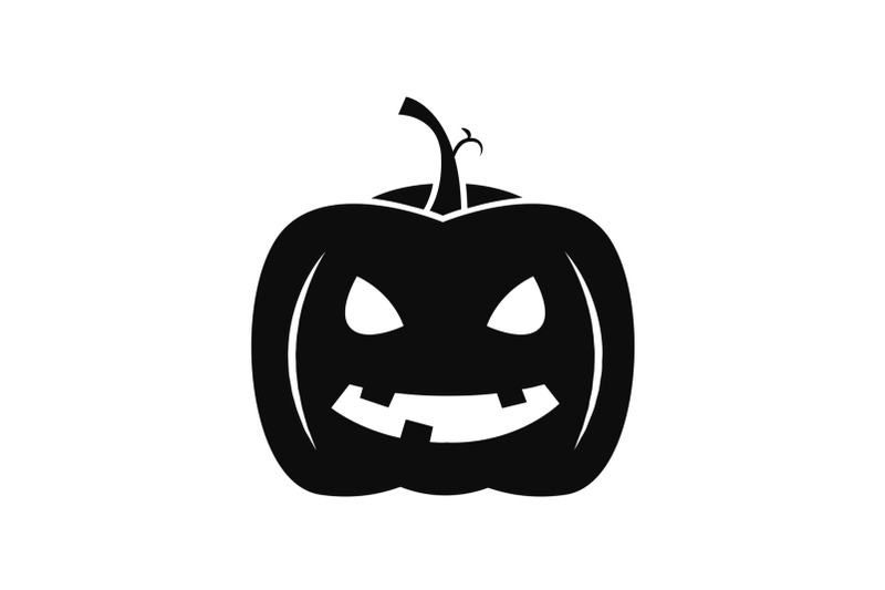 halloween-pumpkin-icon-simple-style