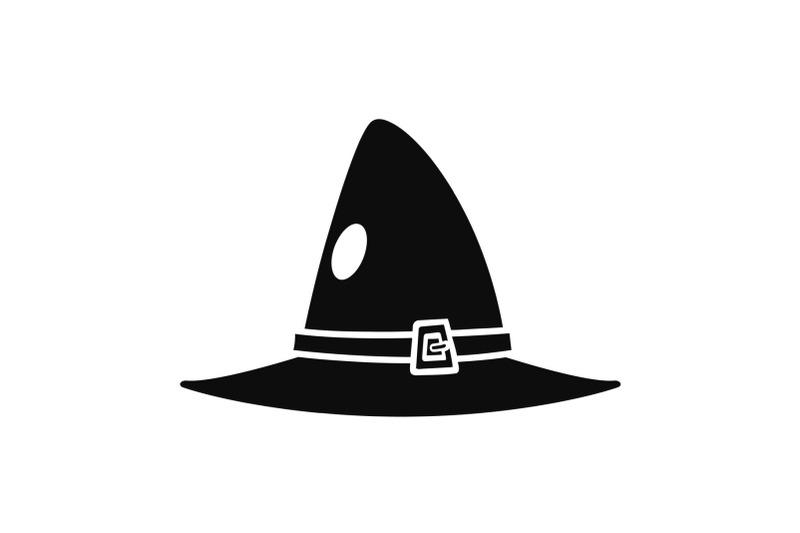 witch-hat-icon-simple-style