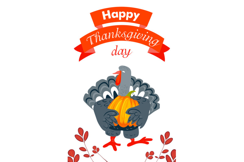 happy-thanksgiving-day-vertical-banner-cartoon-style
