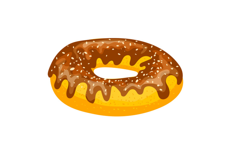 sweet-donut-icon-cartoon-style