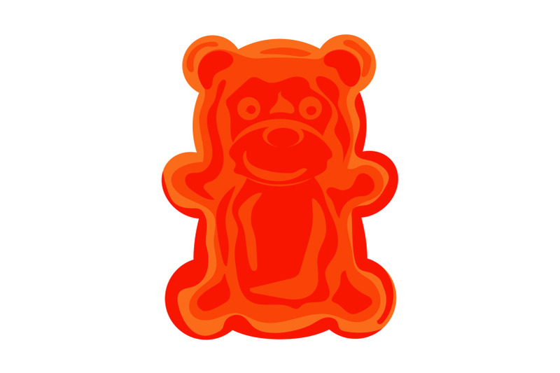 jelly-bear-icon-cartoon-style
