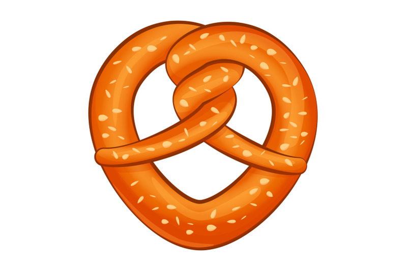 salt-pretzel-icon-cartoon-style