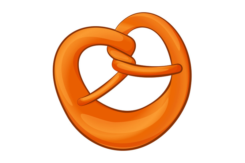 heart-pretzel-icon-cartoon-style