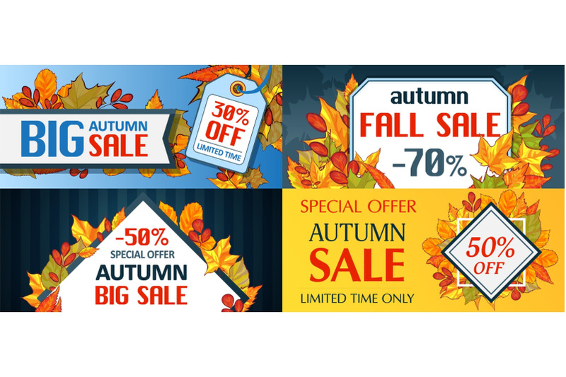 autumn-sale-fall-season-concept-set-cartoon-style