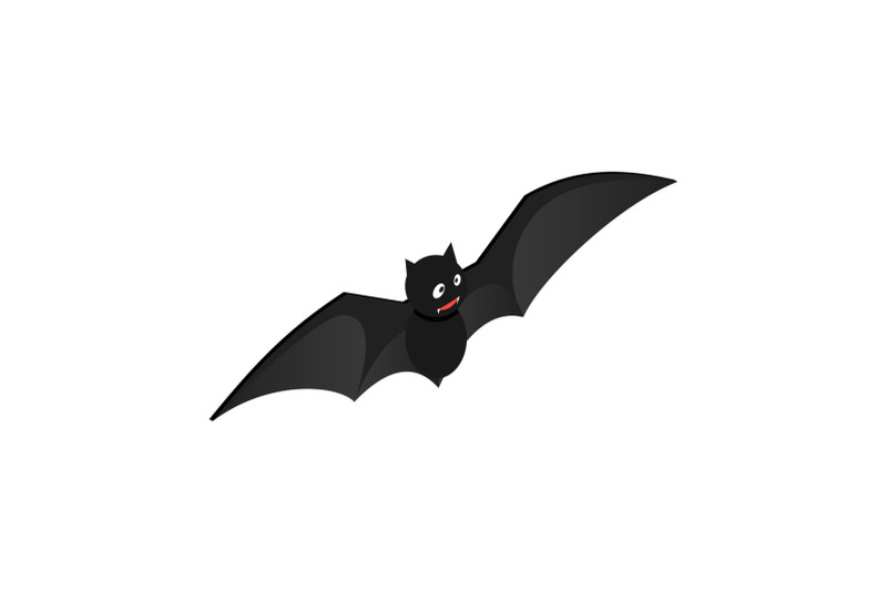 fly-bat-icon-isometric-style