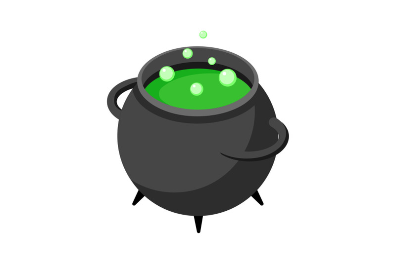 cauldron-icon-isometric-style