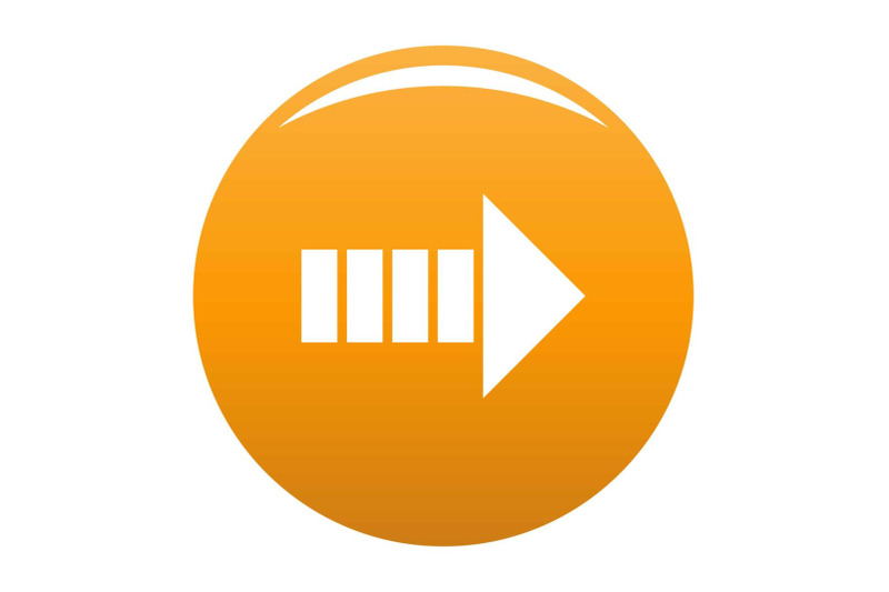 arrow-icon-vector-orange