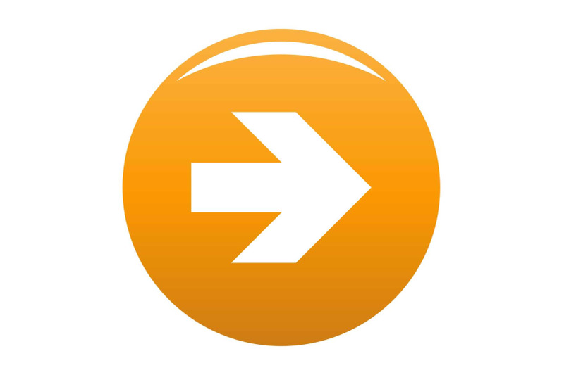 arrow-icon-vector-orange