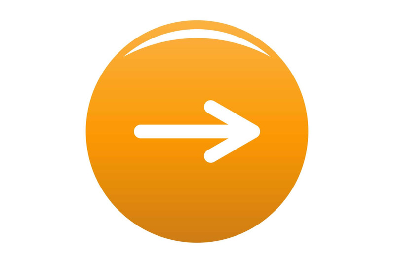 arrow-icon-vector-orange