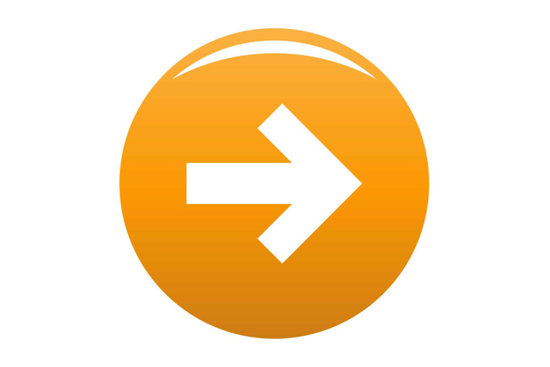 arrow-icon-vector-orange