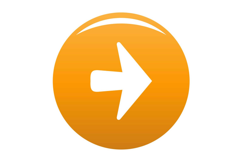 arrow-icon-vector-orange