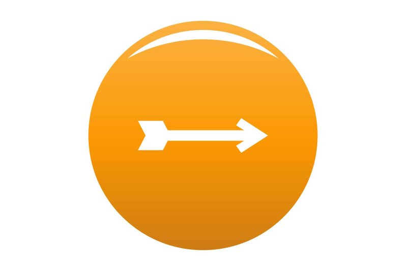 arrow-icon-vector-orange