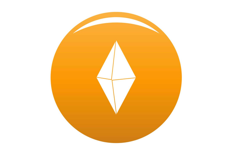 arrow-pin-icon-vector-orange