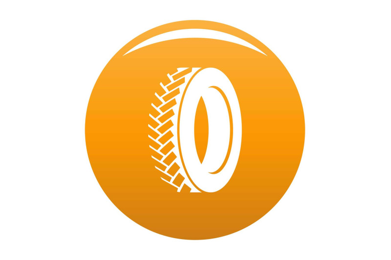 one-tyre-icon-vector-orange