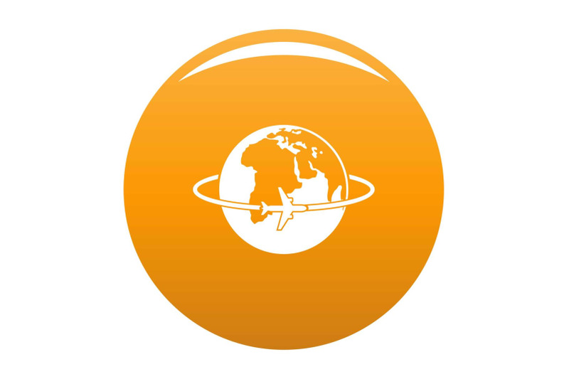 worldwide-icon-vector-orange