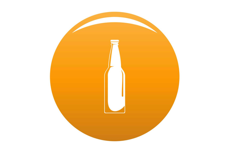 closed-bottle-icon-vector-orange