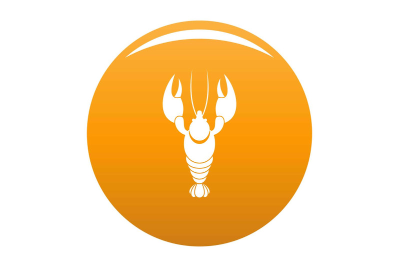 lobster-icon-vector-orange