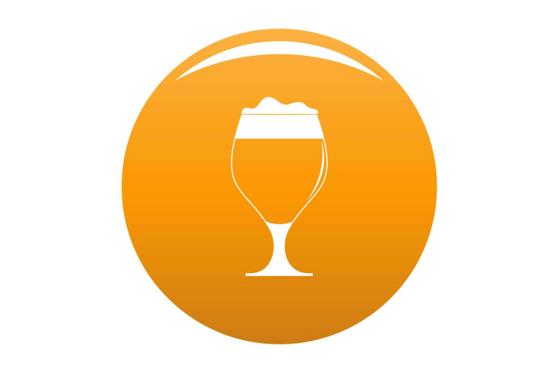 glass-of-beer-icon-vector-orange