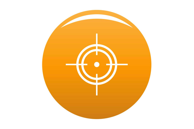 aim-icon-vector-orange