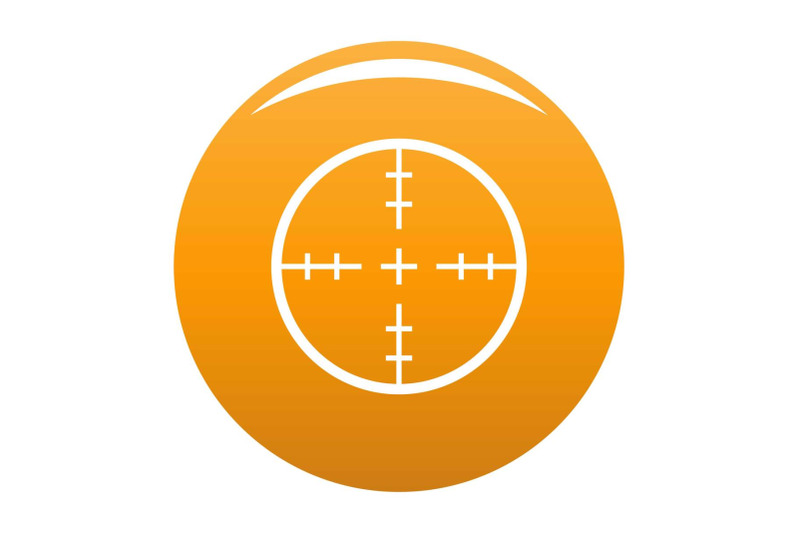 radiolocating-icon-vector-orange
