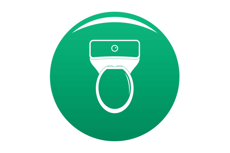 lavatory-icon-vector-green